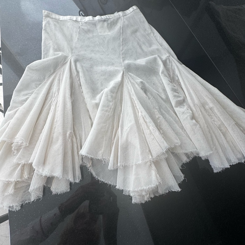 Loewe Cream Mesh Garment